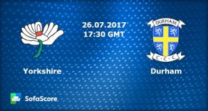 Yorkshire  VS  Durham T20 26 07 2017 