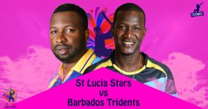Barbados Tridents VS St Lucia Stars 01 09 17 05:00AM