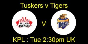 Bellary Tuskers  VS  Hubli Tigers 19 09 17 02:45PM